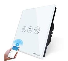 Сенсорний Wi-Fi вимикач штор SK-W801C – 3 клавіші